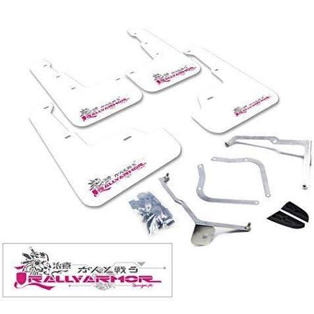 Mudflaps 4 Pcs Red Logo J26453