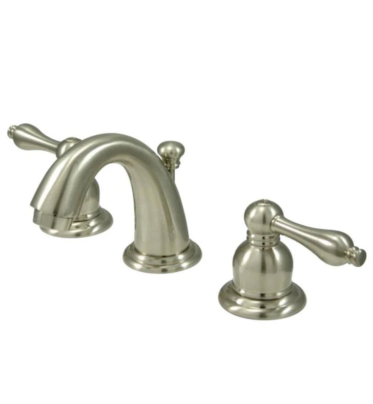 Chrome Two Handle Mini Widespread Lavatory Faucet with Retail Pop-Up C6734