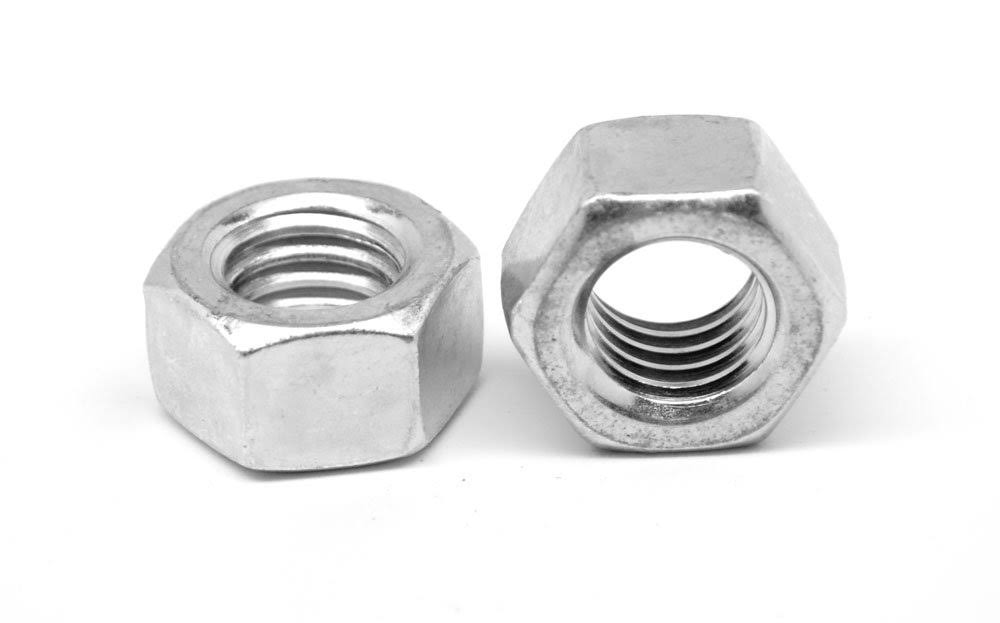 A563 Grade A Heavy Hex Nut Low Carbon Steel Hot Dip Galvanized Pk 5 O855