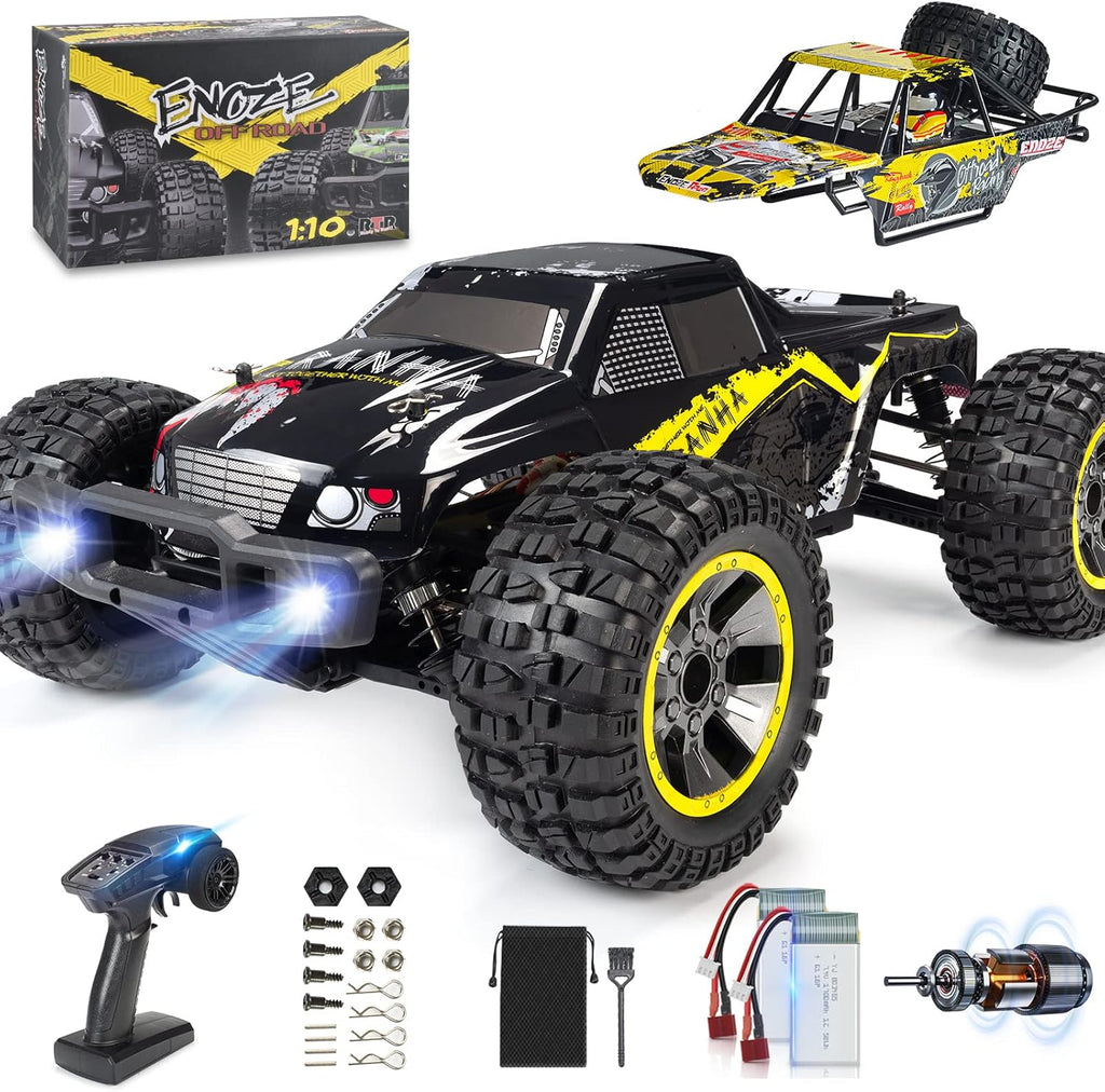 1:10 Remote Control Monster Truck with 2 Car Shells B438