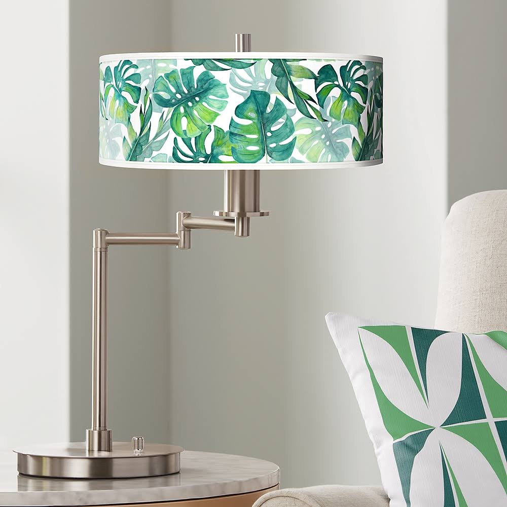 Tropical Style LED Swing Arm Desk Lamp J89198