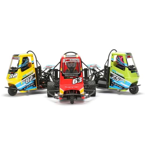2 in 1 High Speed RC Car Electric Tricycle Motorcycle RTR Drift Yellow K8917