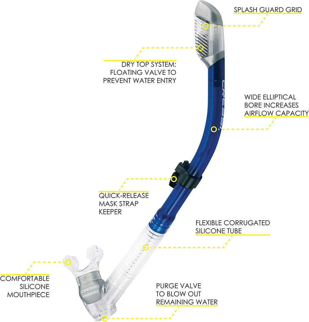Dry Snorkel with Splash Guard and Top Valve X6898