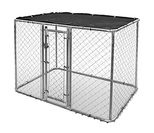 Portable Kennel with Sunscreen, 6L x 4W x 4H Feet T8436