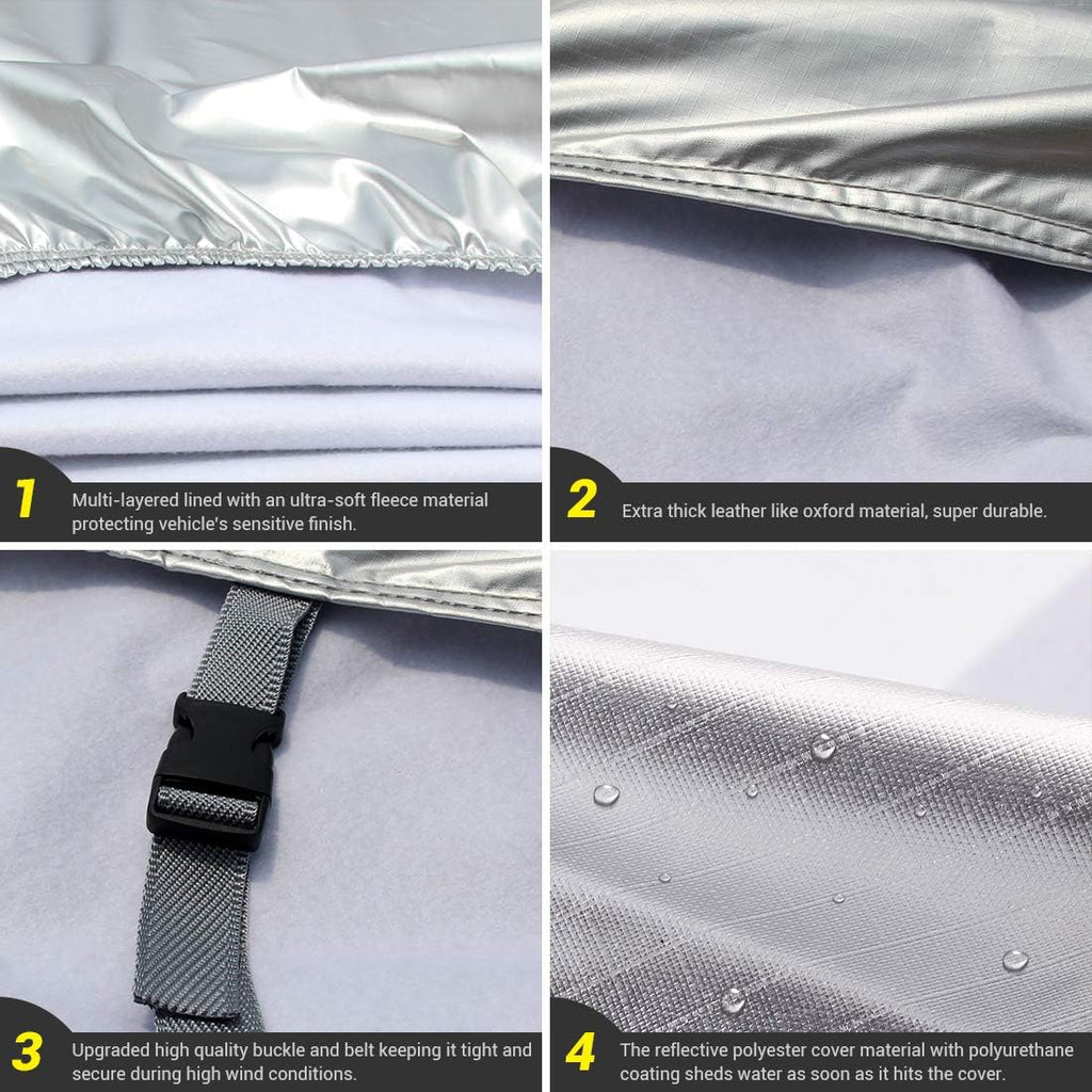 Super Heavy Duty All Weather Waterproof Car Cover D10320
