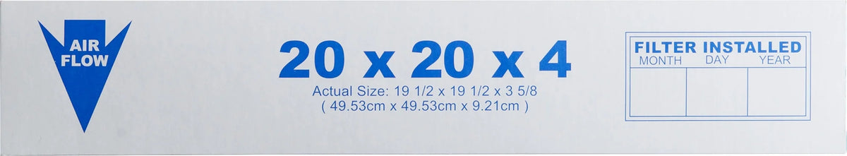 20x20x4 Pleated MERV 14 Air Filter H21436