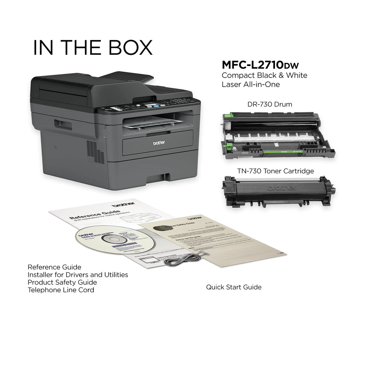 Monochrome Laser All-in-One Printer with Duplex Printing Q556879