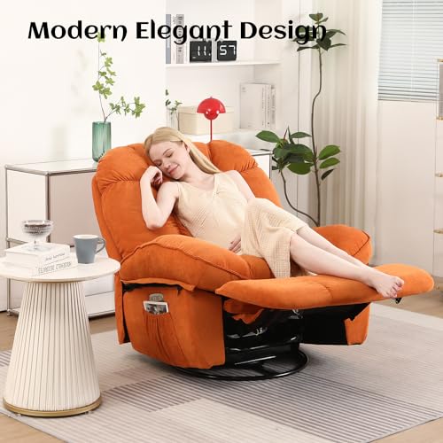 Green Power Recliner Chair with Heated and USB Z58023