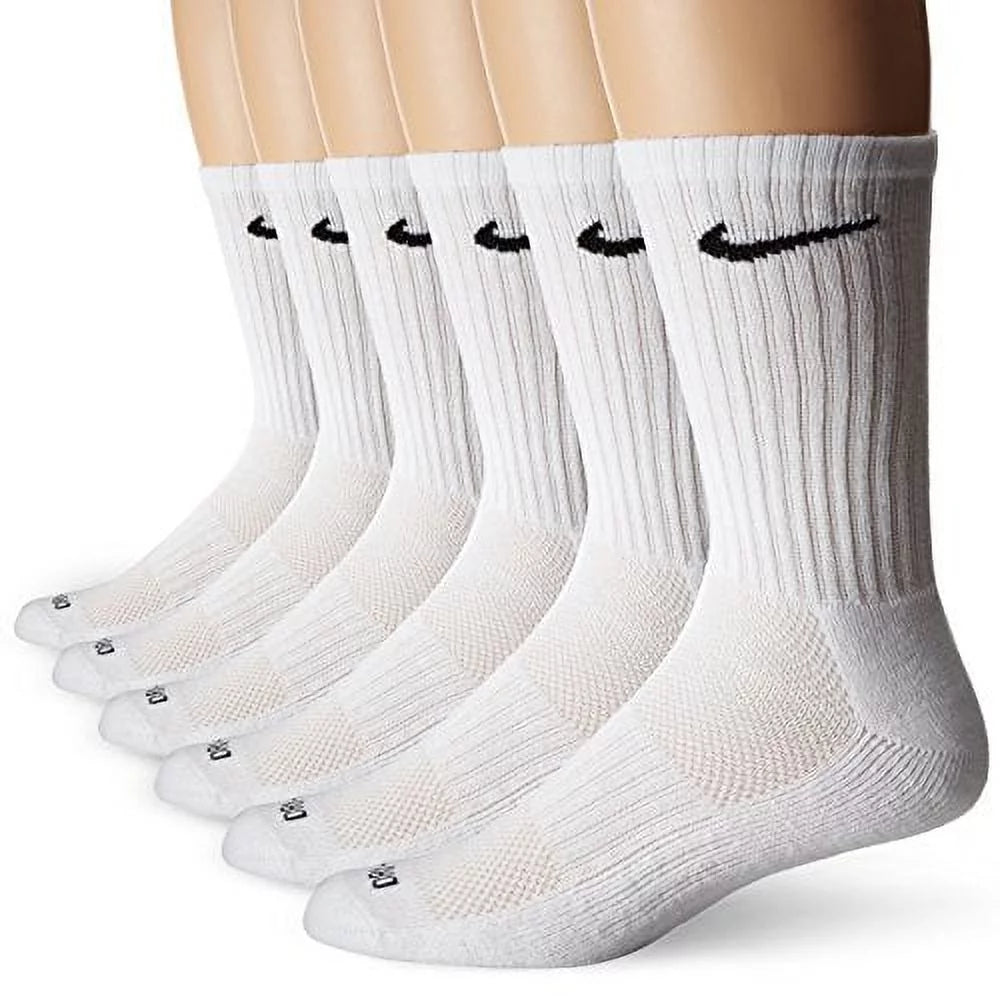 White Crew Training Socks 6 Pair X687660