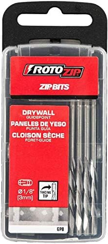1/8" Guide Point Drywall Router Bits (80-Pack) A386