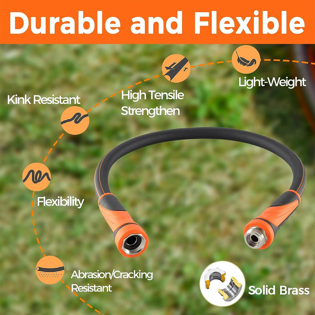 3ft-5ft Hybrid Short Garden Hose I485