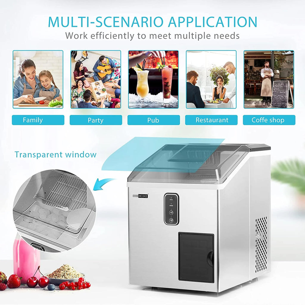 2 in 1 Countertop Ice Maker & Ice Shaver Machine V396016