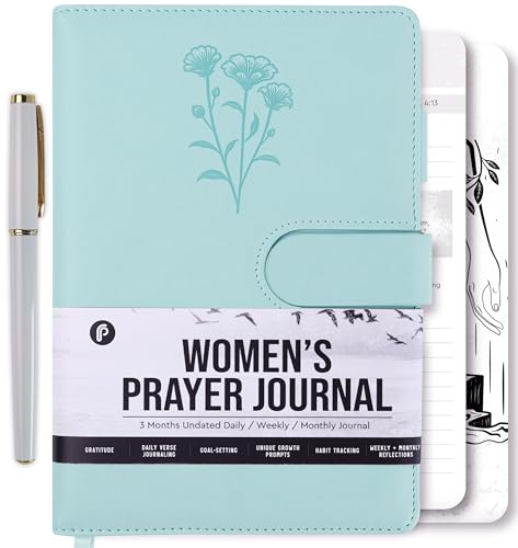 Leather Prayer Journal Notebook & Planner I2417