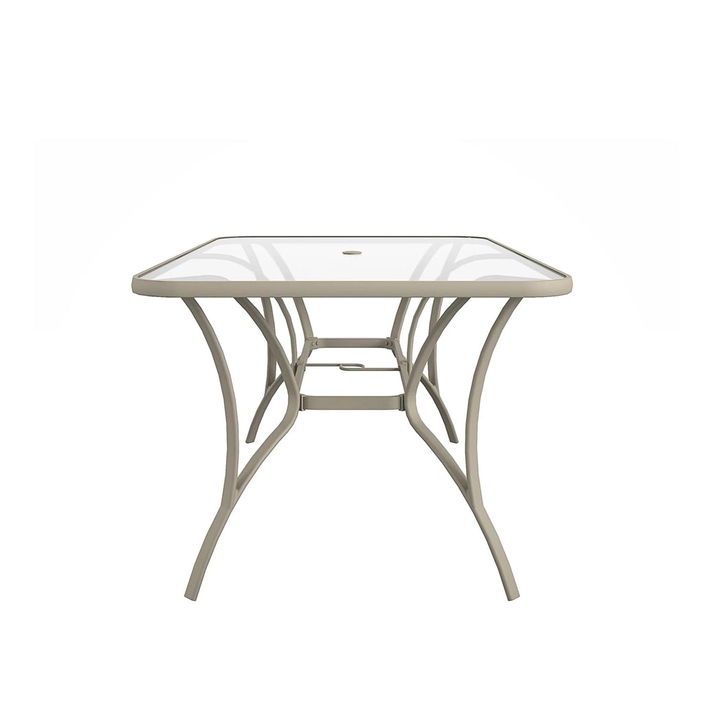 Dark Gray Steel Patio Dining Table W20989