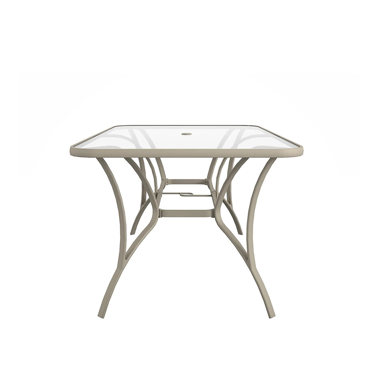 Dark Gray Steel Patio Dining Table W20989