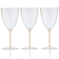 7 Oz Pack of 16 Disposable Plastic Wine Glasses G406492