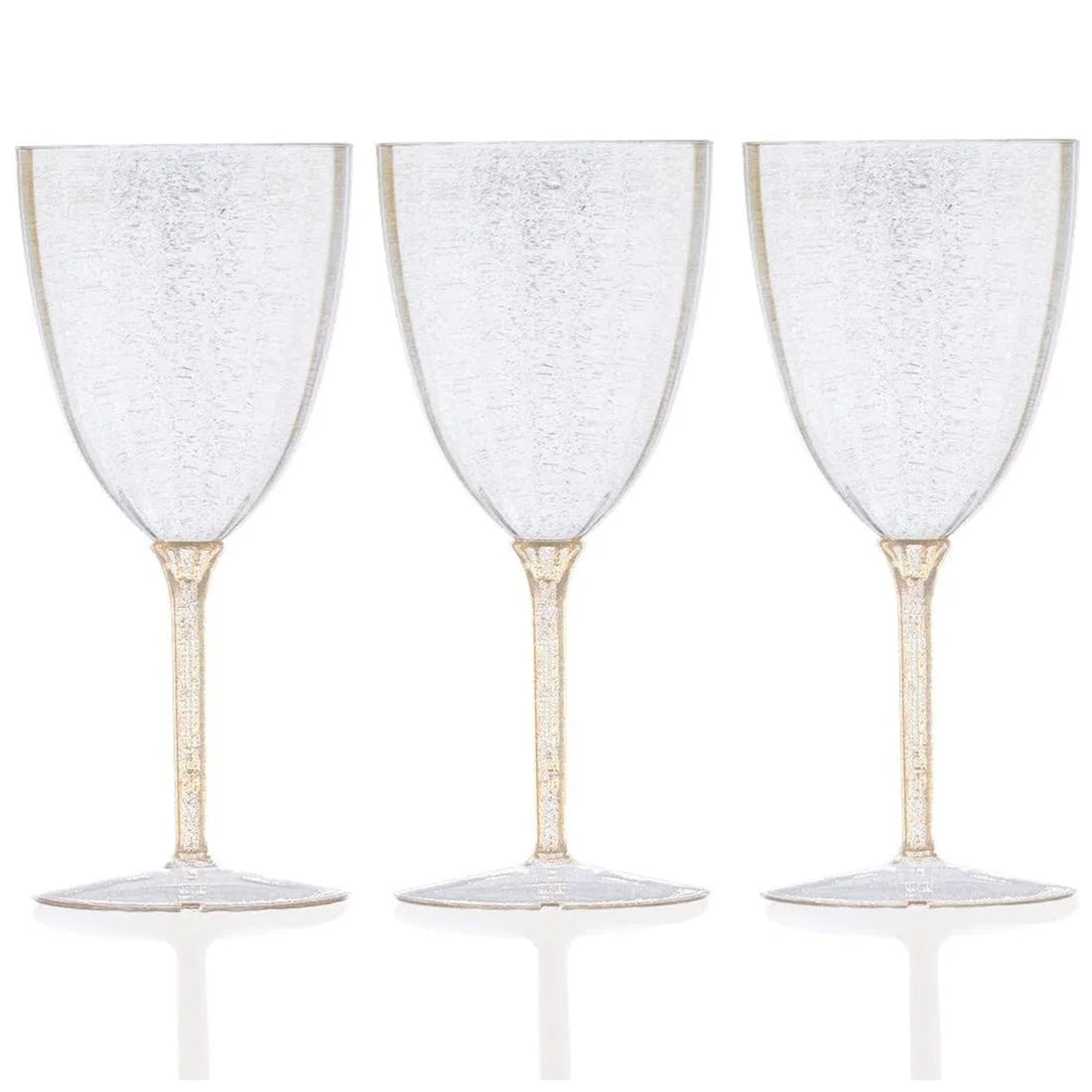 7 Oz Pack of 16 Disposable Plastic Wine Glasses G406492