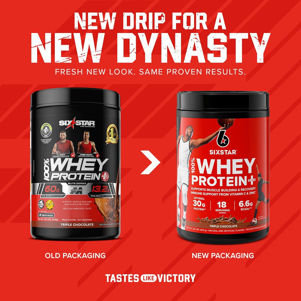 100% Whey Protein Plus Triple Chocolate 1.8lbs U434508