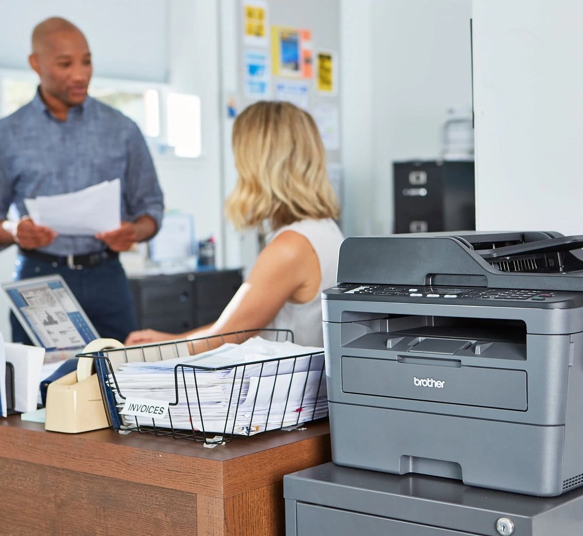 Monochrome Laser All-in-One Printer with Duplex Printing Q556879