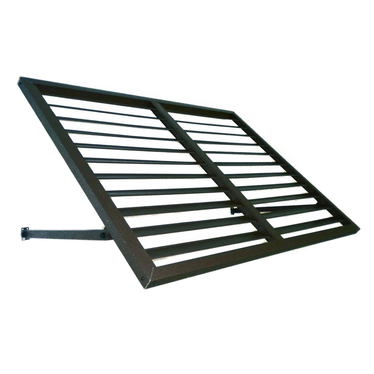 Metal Shutter Awning Pewter F409361