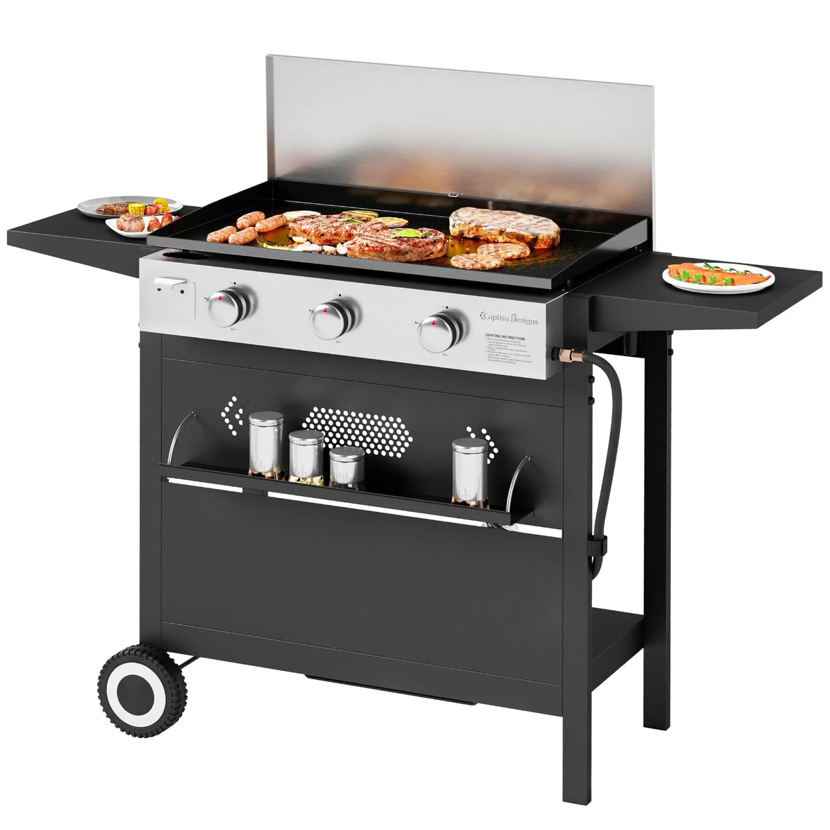 3-Burner Propane Gas Griddle I2760
