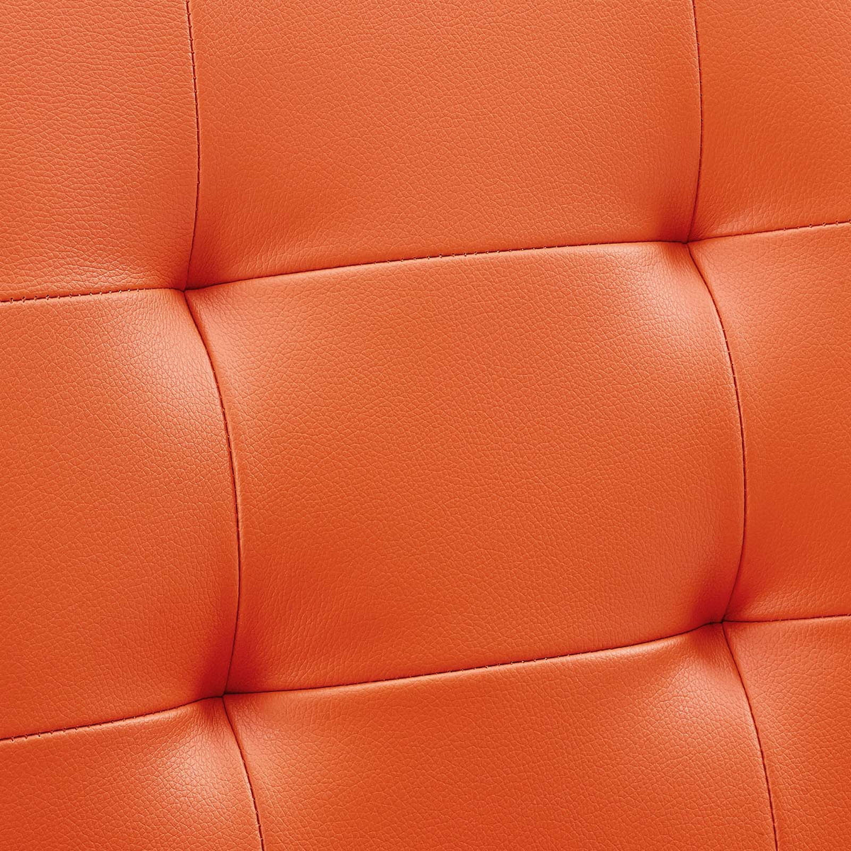 Orange Armless Mid Back Office Chair N556620