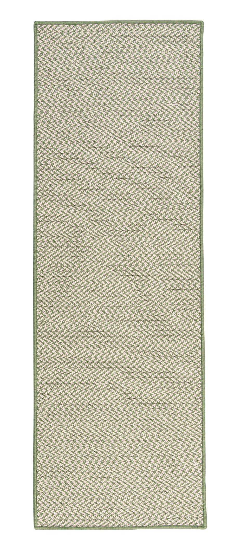 Moss Green Herringbone Runner K89073