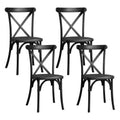 Resin Dining Side Chair Set of 4 K67662