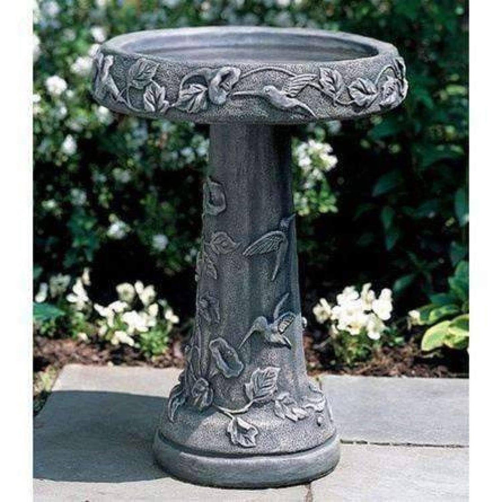 Aged Limestone Birdbath P495