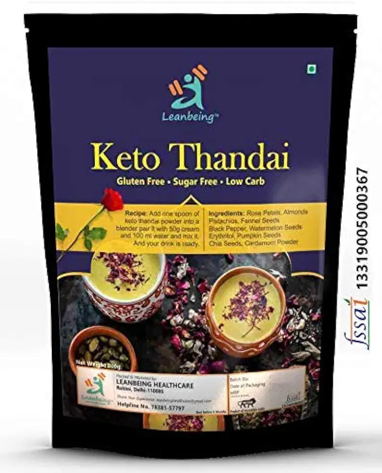 Keto Rose Thandai Premix 200Gm E328