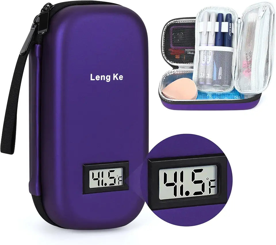 TSA Approved Insulin Cooler Travel Case with Temperature Display J565