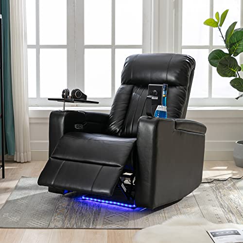 Electric Recliner Chair with USB Charge Port and Cup Holders V431793