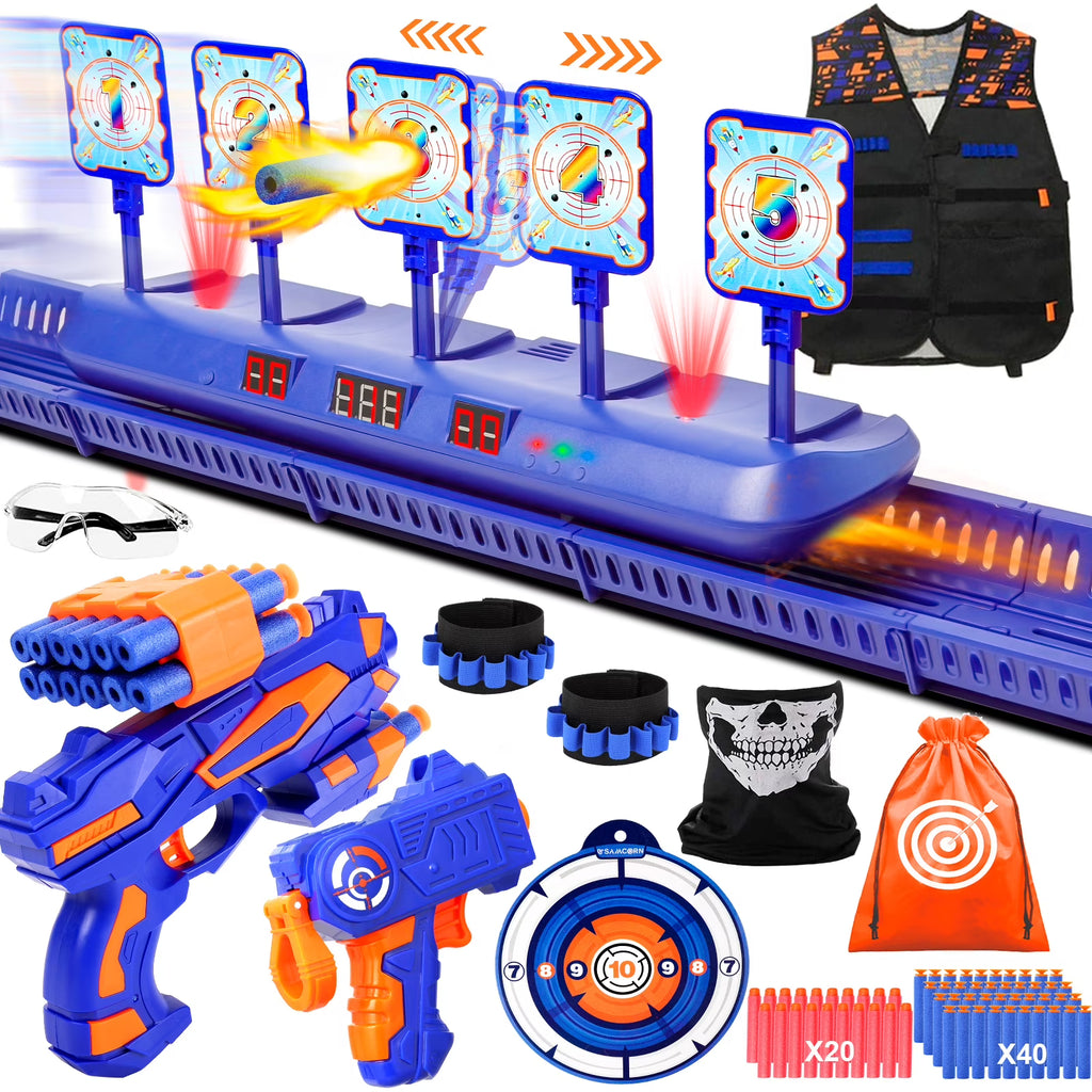 Electronic Scoring Moving Target Toy for Nerf Gun Practice X338