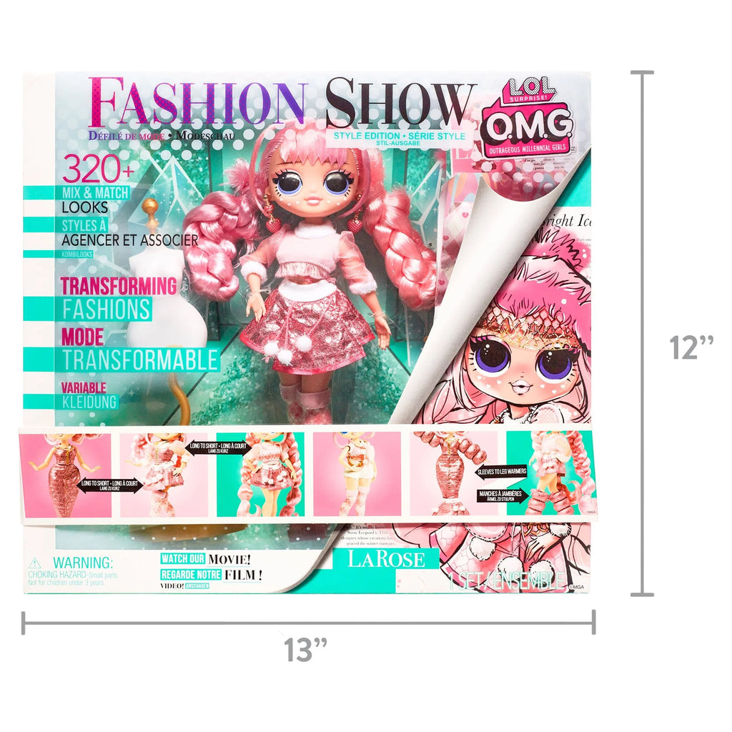 Fashion Doll with 320+ Fashion Looks O391