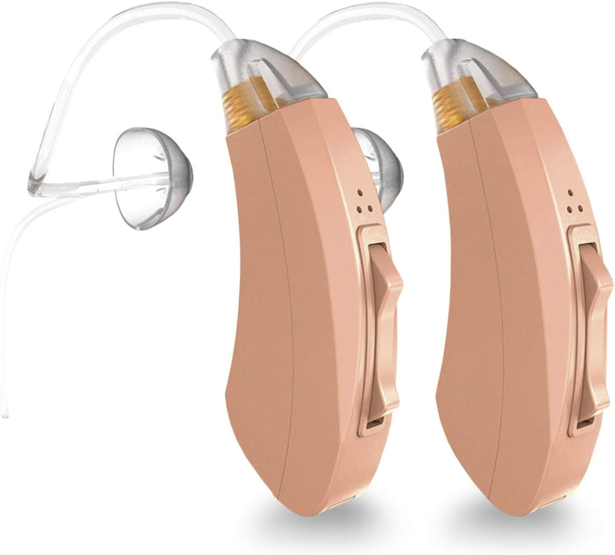Beige Hearing Aid with Dual Directional Microphones W719049
