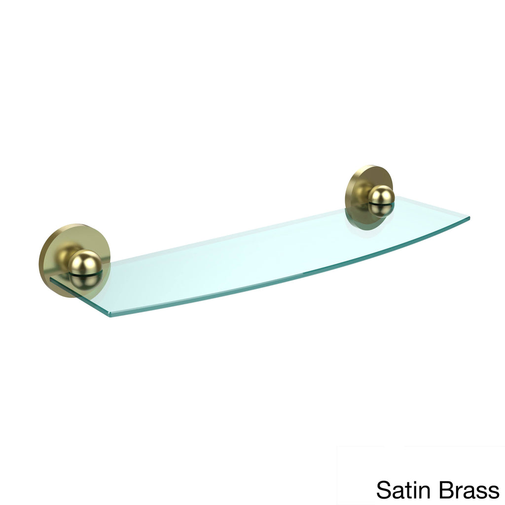18 inch Glass Shelf Satin Chrome R200989