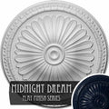 15x22OD x 1 3/4x22P Ceiling Medallion, Hand-Painted H9558