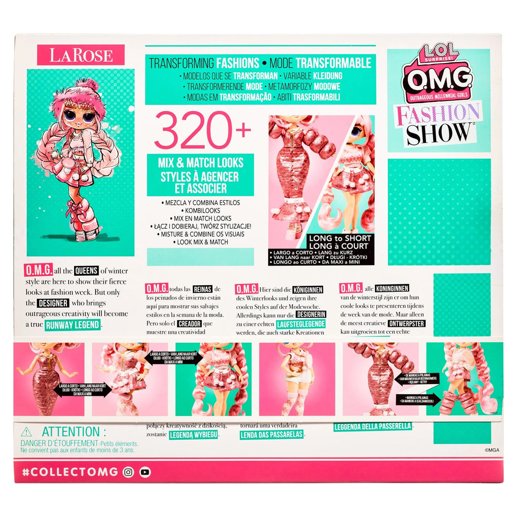 Fashion Doll with 320+ Fashion Looks O391