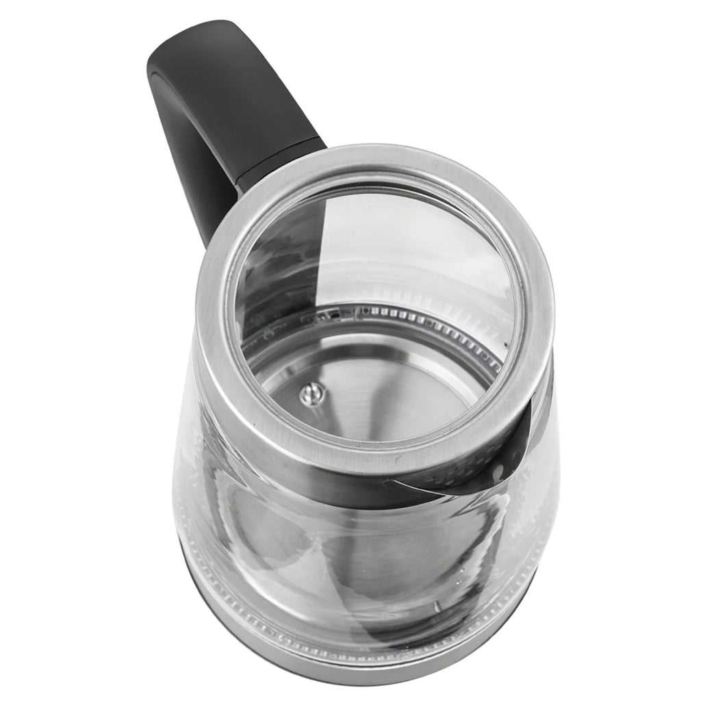Black 2.5L Stainless Steel Electric Glass Kettle I4606