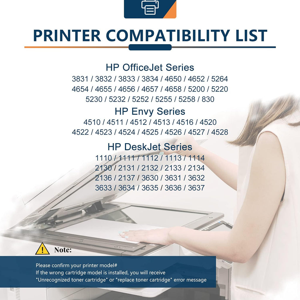 HP 63XL Black and Color Ink Cartridge Pack of 2 G73198