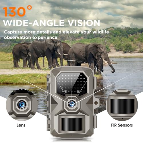4K 48MP Night Vision Trail Camera V30324