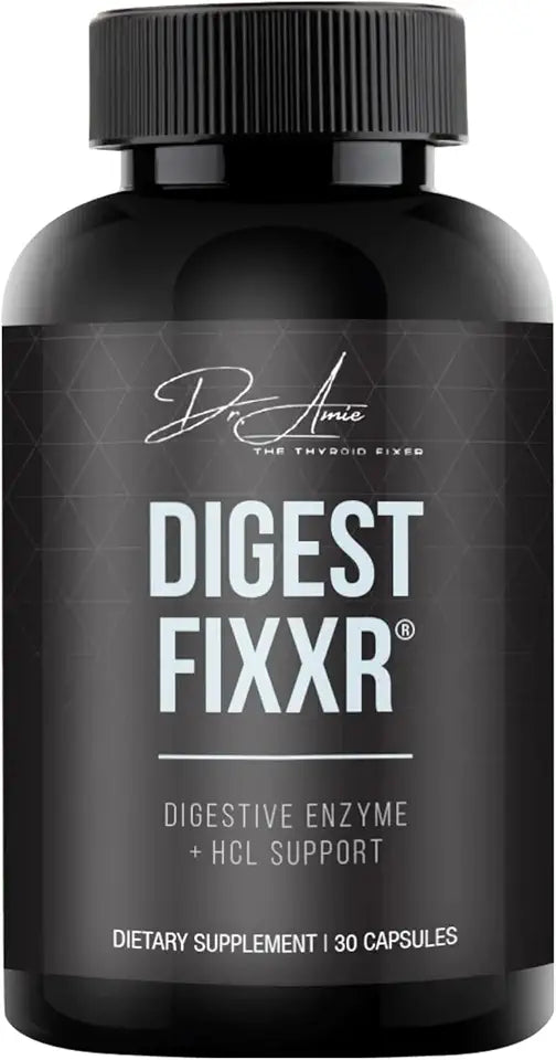 Digestive Enzyme & HCl Support 30 Capsules J3635