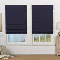 Navy 50x22W x 72x22L Blackout Roman Shade M44863