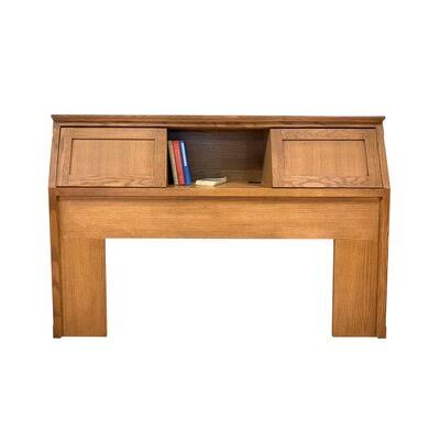 Golden Oak Bookcase Headboard K9531