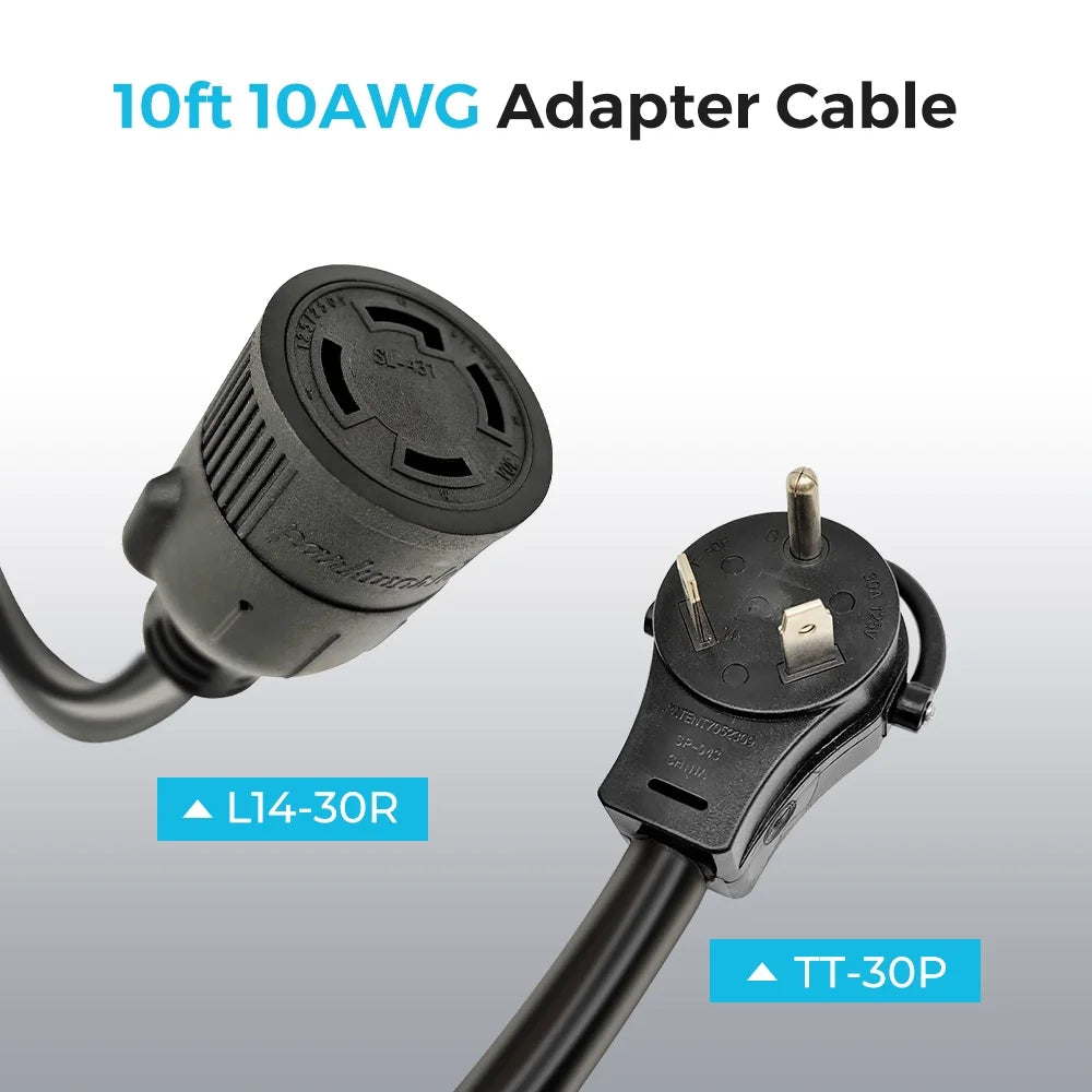 10ft 10AWG Extension Cord Adapter Cable R594