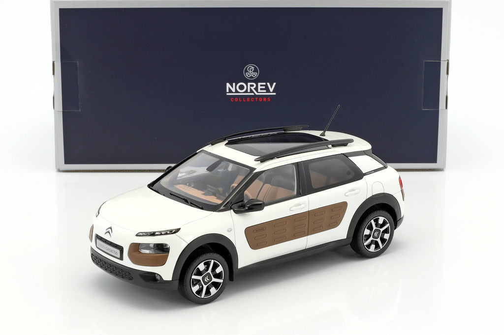 1:18 2014 Citroen C4 Cactus Diecast Model Car Pearl White M2350