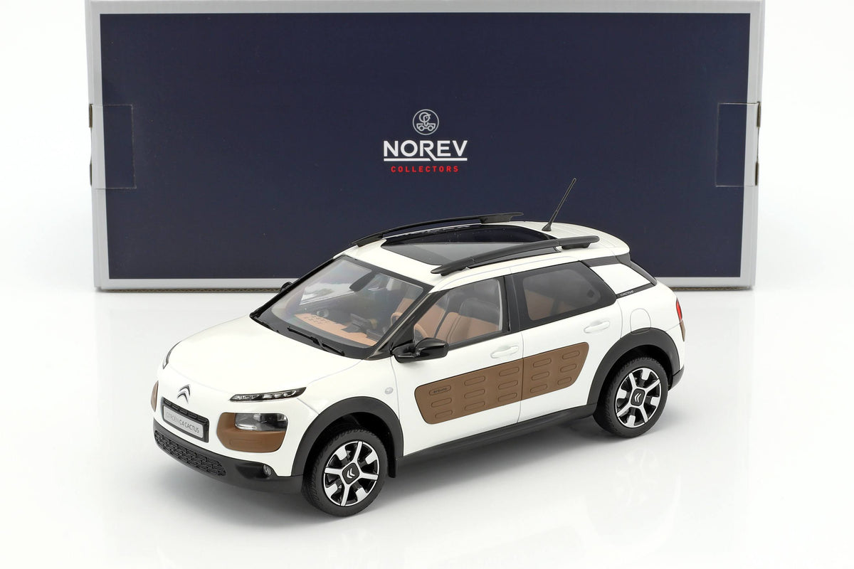1:18 2014 Citroen C4 Cactus Diecast Model Car Pearl White M2350