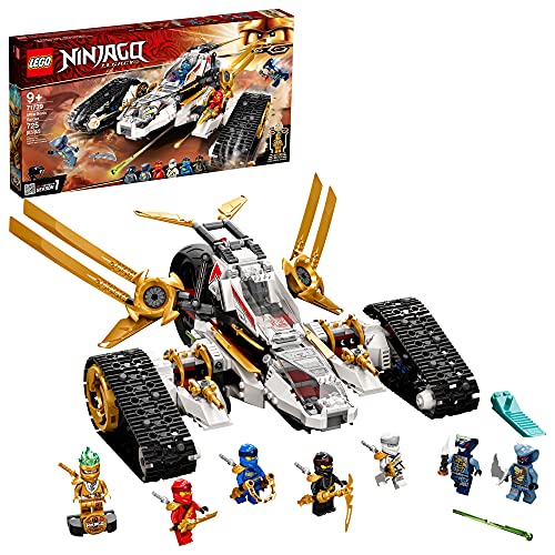 LEGO NINJAGO Ultra Sonic Raider Building Kit with Plane and Motorcycle, 7 Minifigures R415426