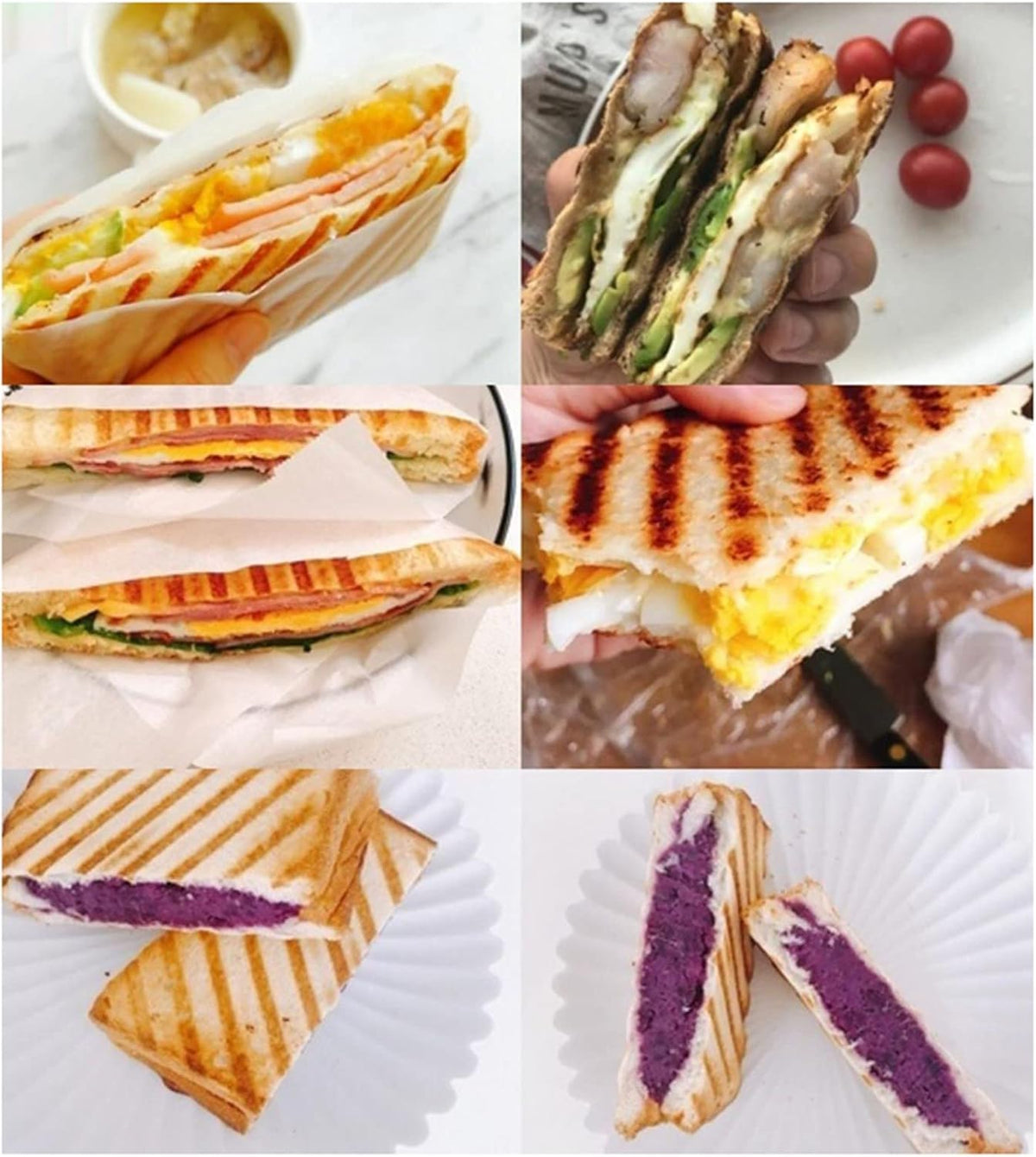 Double Sided Nonstick Panini Maker A5379