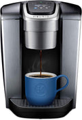 Brushed Silver Single Serve Programmable Coffeemaker L89853